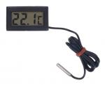 LCD Temperatuurmeter Zwart