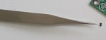 Tweezer for mounting SMD parts