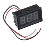 Voltmeter 0-30V Groen